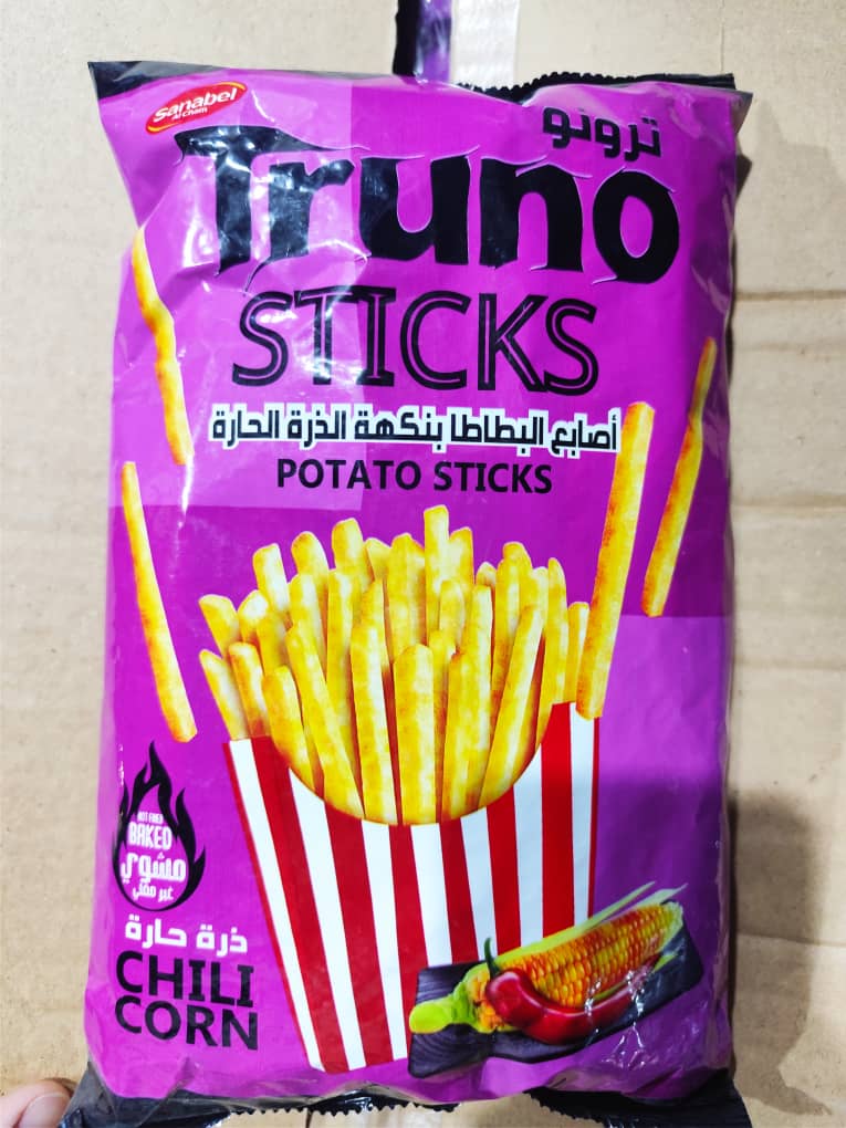 اصابع بطاطا الذرة الحارة
