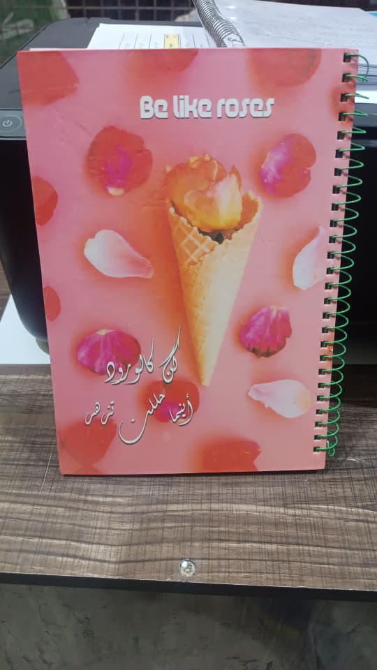 دفتر 3 اقسام وسط