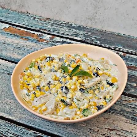 ذرة بالمايونيز
