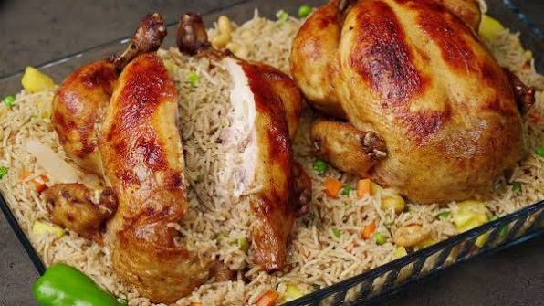 مناسف فروج محشي