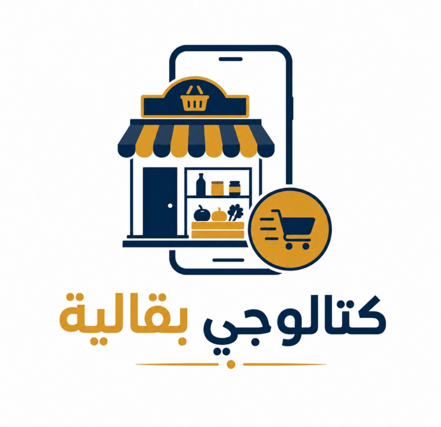شعار كتالوجي بقالة